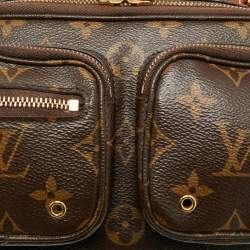 Pre Owned Louis Vuitton Monogram Canvas Utility Crossbody Bag