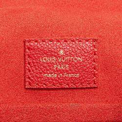 Pre Owned Louis Vuitton Red Monogram Empreinte Junot