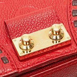 Pre Owned Louis Vuitton Red Monogram Empreinte Junot