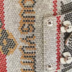 Pre Owned Louis Vuitton Multicolor Swarovski Embellished Drink-It Bag