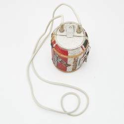 Pre Owned Louis Vuitton Multicolor Swarovski Embellished Drink-It Bag