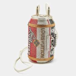 Pre Owned Louis Vuitton Multicolor Swarovski Embellished Drink-It Bag