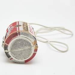 Pre Owned Louis Vuitton Multicolor Swarovski Embellished Drink-It Bag