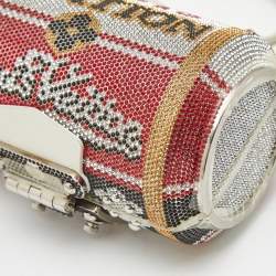 Pre Owned Louis Vuitton Multicolor Swarovski Embellished Drink-It Bag