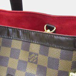 Pre Owned Louis Vuitton Hampstead MM Damier Ebene Canvas Shoulder Bag