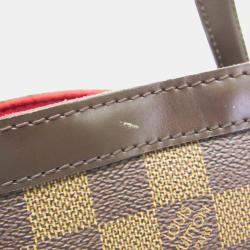 Pre Owned Louis Vuitton Hampstead MM Damier Ebene Canvas Shoulder Bag