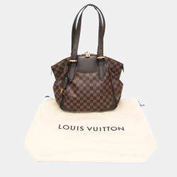 Pre Owned Louis Vuitton Verona MM Damier Ebene Canvas Shoulder Bag