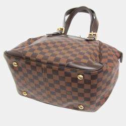 Pre Owned Louis Vuitton Verona MM Damier Ebene Canvas Shoulder Bag