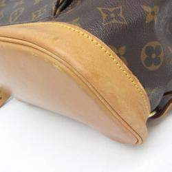 Pre Owned Louis Vuitton Montsouris MM Brown Monogram Canvas Backpack