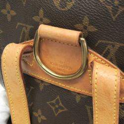 Pre Owned Louis Vuitton Montsouris MM Brown Monogram Canvas Backpack