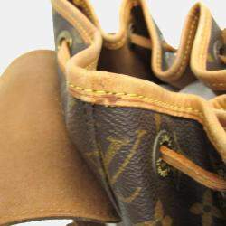 Pre Owned Louis Vuitton Montsouris MM Brown Monogram Canvas Backpack