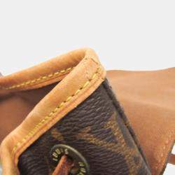 Pre Owned Louis Vuitton Montsouris MM Brown Monogram Canvas Backpack