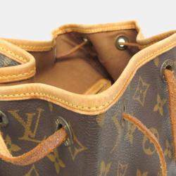 Pre Owned Louis Vuitton Montsouris MM Brown Monogram Canvas Backpack