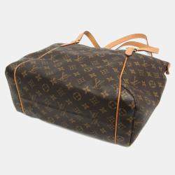 Pre Owned Louis Vuitton Totally MM Brown Monogram Canvas Tote Bag