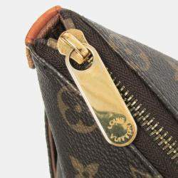 Pre Owned Louis Vuitton Totally MM Brown Monogram Canvas Tote Bag