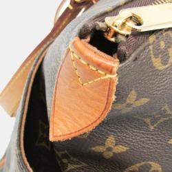 Pre Owned Louis Vuitton Totally MM Brown Monogram Canvas Tote Bag