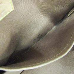 Pre Owned Louis Vuitton Tulam GM Brown Monogram Canvas Shoulder Bag