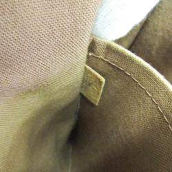 Pre Owned Louis Vuitton Tulam GM Brown Monogram Canvas Shoulder Bag