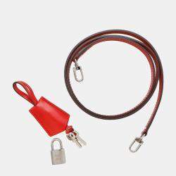 Pre Owned Louis Vuitton Alma BB Coquelicot Epi Leather Satchel Bag