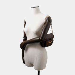 Pre Owned Louis Vuitton Mini Bumbag Brown Monogram Canvas Belt Bag