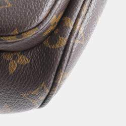 Pre Owned Louis Vuitton Mini Bumbag Brown Monogram Canvas Belt Bag