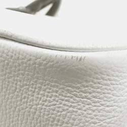 Pre Owned Louis Vuitton All Set White/Blackm57203 Leather Size Mm