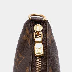 Pre Owned Louis Vuitton Brown Monogram Multi Pochette Accessoires
