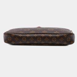 Pre Owned Louis Vuitton Brown Monogram Multi Pochette Accessoires