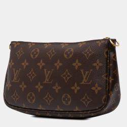 Pre Owned Louis Vuitton Brown Monogram Multi Pochette Accessoires