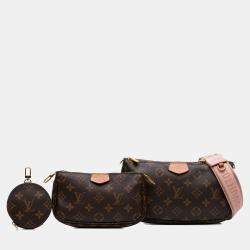 Pre Owned Louis Vuitton Brown Monogram Multi Pochette Accessoires