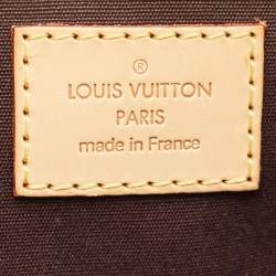 Pre Owned Louis Vuitton Amarante Monogram Vernis Bellevue GM Bag