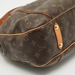 Pre Owned Louis Vuitton Monogram Canvas Galliera PM Bag