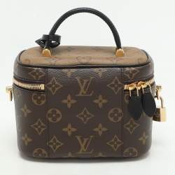 Pre Owned Louis Vuitton Monogram/Reverse Monogram Canvas Vanity PM Bag
