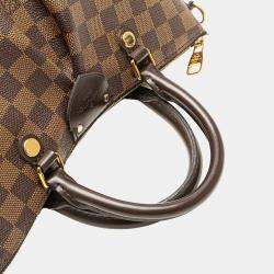 Pre Owned Louis Vuitton Brown Damier Ebene Siena PM