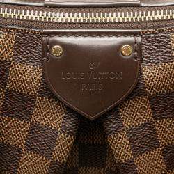 Pre Owned Louis Vuitton Brown Damier Ebene Siena PM