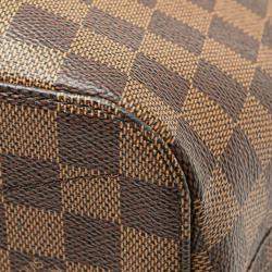 Pre Owned Louis Vuitton Brown Damier Ebene Siena PM