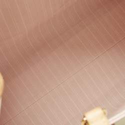 Pre Owned Louis Vuitton Monogram Giant By The Pool Canvas and Raffia Dubai Onthego GM Bag