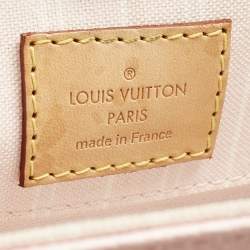 Pre Owned Louis Vuitton Monogram Giant By The Pool Canvas and Raffia Dubai Onthego GM Bag