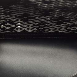 Pre Owned Louis Vuitton Monogram Lace Patent Leather Alma BB Bag