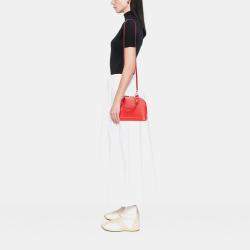 Pre Owned Louis Vuitton Red Epi Alma BB