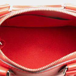 Pre Owned Louis Vuitton Red Epi Alma BB
