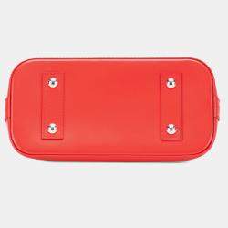 Pre Owned Louis Vuitton Red Epi Alma BB