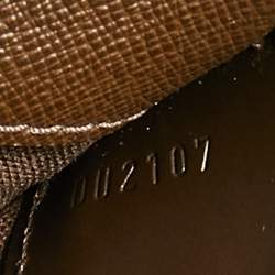 Pre Owned Louis Vuitton Brown Taiga Leather Minuto Portfolio Case