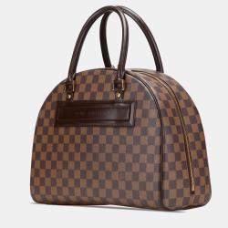 Pre Owned Louis Vuitton Brown Damier Ebene Nolita