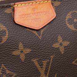 Pre Owned Louis Vuitton Brown Monogram Multi Pochette Accessoires
