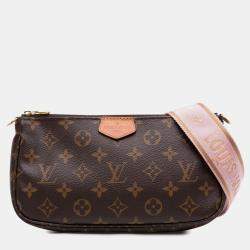 Pre Owned Louis Vuitton Brown Monogram Multi Pochette Accessoires