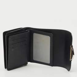 Pre Owned Louis Vuitton Black Electric Epi Leather Joey Wallet