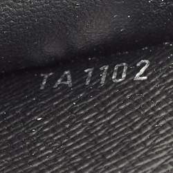 Pre Owned Louis Vuitton Black Electric Epi Leather Joey Wallet