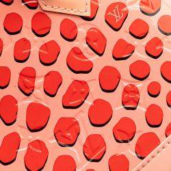 Pre Owned Louis Vuitton Pink Monogram Vernis Jungle Dots Alma BB Handbag