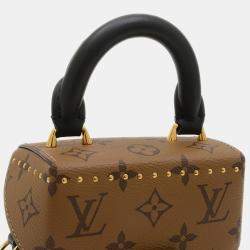 Pre Owned Louis Vuitton Camera Box Monogram Reverse Canvas Shoulder Bag